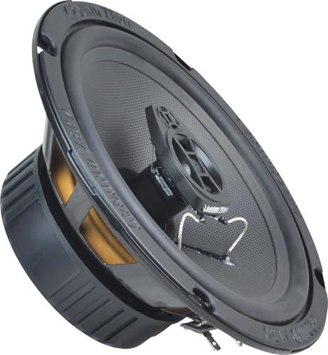 Ground Zero GZFF 6.5 Koaxiallautsprecher 16,5cm – 2-Wege Lautsprecher Set mit 80 W RMS – Klippel-optimiert Auto & Wohnmobil – Ferrum Serie