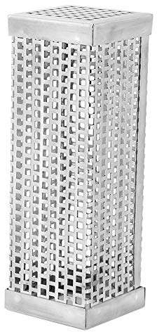 304 Stainless Steel BBQ Smoker Tube | 6in Square Design for Grills | High - Temp Sturdy Smoke Box | Works with Electric/Gas/Charcoal