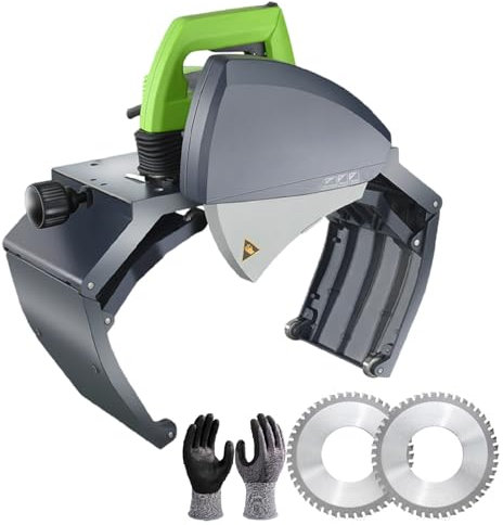 ERSINIAN Tagliatubi, Piccola tagliatubi Portatile, velocità e diametri Regolabili, tagliatubi elettrica (8,66 Pollici)