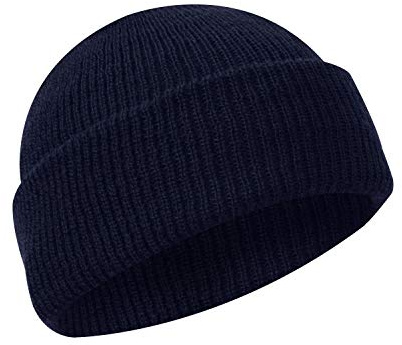 Rothco Genuine U.S.N. Wool Watch Cap, Navy Blue