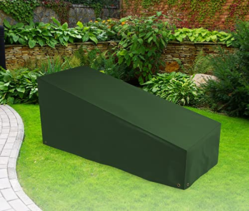 Bosmere Protector 6000 | Sun Lounger Garden Furniture Cover | L 175cm W 76cm H 76cm | 100% Waterproof, UV Protected, Heavy Duty 600D | 6 Year Guarantee | C565