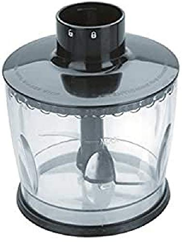 Lacor R61671A - Chopper pour batteur + chopper électrique .700w | Ustensile professionnel durable; conçu pour un rendement optimal y nettoyage rapide et facile au lave-vaisselle