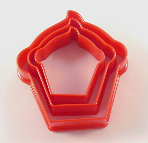 Cupcake Cookie Cutter, Biscuit, Pastry, Fondant Clay Cutter