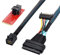 chenyang U.2 U2 SFF-8639 Cavo SSD PCIe NVME e adattatore per scheda madre SSD 750 p3600 p3700 M.2 SFF-8643 Mini SAS HD