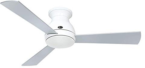 CasaFan 9669311677 Eco Pallas 116 WE-SL/KI Ventilateur de plafond Argenté/cerise