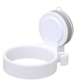 Titulaires de sèche-cheveux Porte-aspiration Porte-aspiration Sèche-cheveux, étagère de suspension murale en plastique simple pour organisateur de salle de bain à domicile compatible avec tous les sèc