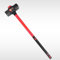 Dunnet Tools Lump Hammer Heavy Duty Hardened Carbon Steel Face Wooden Handle Club Lump Hammer Heavy Duty Stoning Hammer Sledge Hammer Club Hammer (14lb Long Handled Sledgehammer)