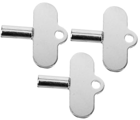 Housoutil 3pcs Radiator Key Water Key Utility Tool for Bleeding Radiator Valve Air Vent Plumbing Heater