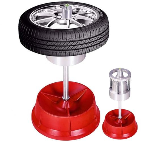 Support d'équilibrage manuel en acier pour réparation de roues de voiture et camion léger