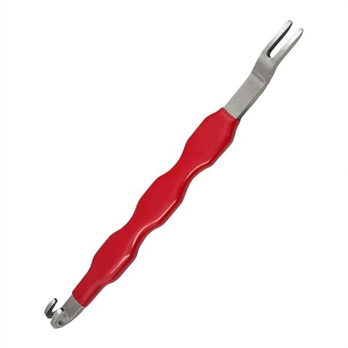 Automotive Electrical Terminal Connector Separator Removal Tool, High-Carbon Steel -4F to 248F”, Universal Automotive Electrical Tool (Red)
