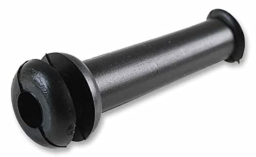 PRO POWER PVC Cable Grommet Sleeves Black 6.10mm Cable Dia. 50 Pack
