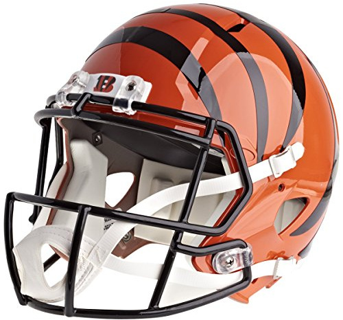 Riddell NFL Replika i fullt format av en Speed-amerikansk fotbollshjälm från Cinicinatti Bengals