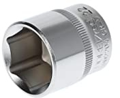 GEDORE red Vaso, Llave de vaso, Accionamiento de 3/4'' 20 mm, Hexagonal, 33 mm de ancho, Herramienta, R71003310, Acero