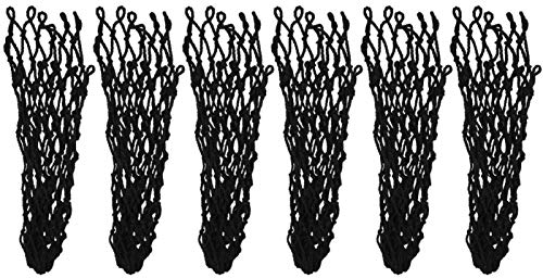 6 St¨¹ck Billard Netz Aush?hlen Billardtisch Tasche Netze f¨¹r Training (Schwarz)