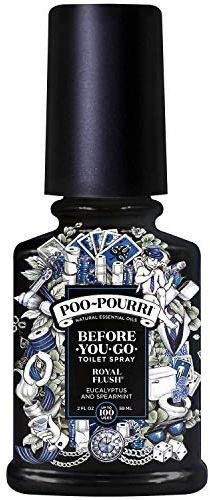 Poo Pourri the Before-You-Go Toilet Fragrance 59 ml | The Only 100% Natural Toilet Spray Made from Essential Oils | Royal Flush