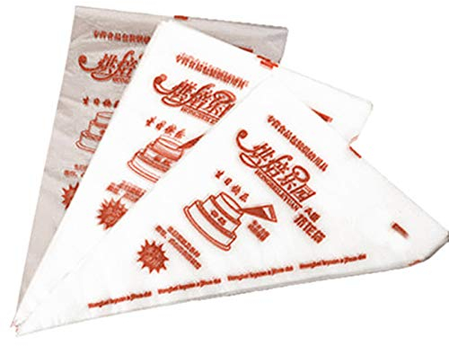 dragonaur-home decor - Sacchetti usa e getta per glassa, in plastica, per decorare torte, crema, decorazione per torte, decorazioni per torte, sacchetti per decorazione torte