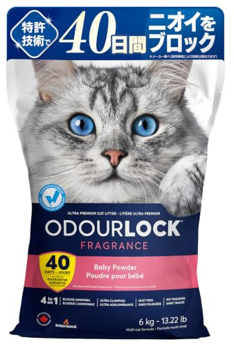 Intersand – Catlitter Odour Lock Babypuder 6 kg – (77797921006)
