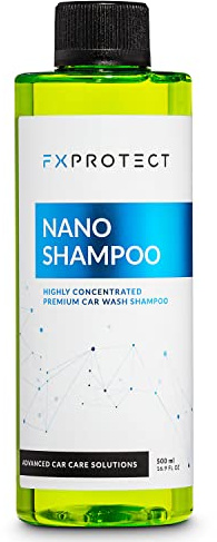 FX Protect Nano Shampoo Autoshampoo 500ml | pflegendes Shampoo | Perfekt für Versiegelungen | Autoshampoo, Autowäsche, Autoreiniger, Autowaschmittel, Auto Shampoo