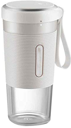 SHALOLY Mini spremiagrumi Elettrico USB frullatore frullatore Tazza di Frutta Robot da Cucina frullatore Portatile spremiagrumi Elettrico (Bianco)