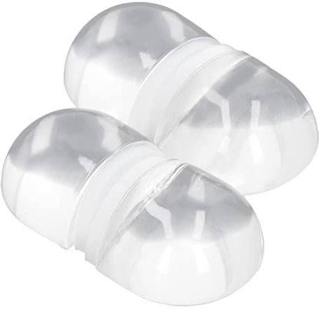 HERCHR 4 Stück Bodentürstopper, ohne Bohren Duschtürstopper Selbstklebende Wandschutz Türstopper Bodenpuffer Wandpuffer für den Wandschutz zu Hause und im Büro