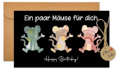 Geldgeschenke Geburtstag, Geburtstagskarte Geldgeschenke Verpackung mit Umschlägen, Geldkarte Geburtstag, Lustige Geburtstagsgeschenk