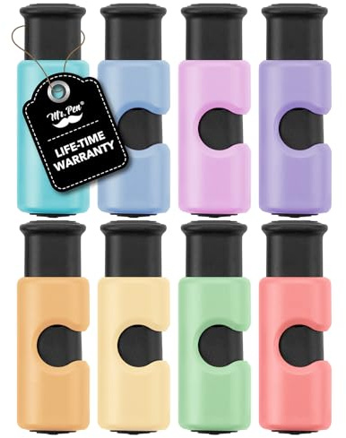 Mr. Pen - Lot de 8 pinces à pain pressées et verrouillables pour sac à pain, pinces à sac pour le stockage des aliments, pinces pour emballages alimentaires, pinces à goûter, pinces à sac, lot de 8