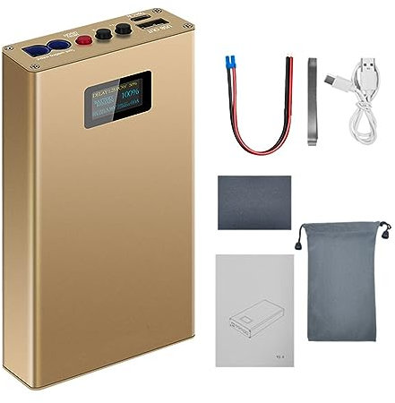 OSMARI Handheld Spot Welding Machine Portable Mini Micro 18650 Touch Welding Machine Comes with Rechargeable Lithium Battery,5300mAh