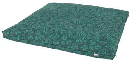 Bodhi Meditationsmatte ZABUTON aus Maharaja Collection | Gemusterte Yoga Matte mit abnehmbarem Bezug aus Bio-Baumwolle | Meditationskissen Unterlage | Maße 80 x 80 x 5 cm
