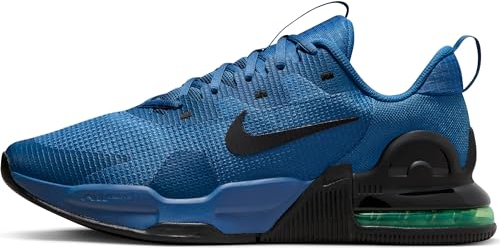 Nike Herren M Air Max Alpha Trainer 5 Trainingsschuh, Court Blue Black Green Strike, 42.5 EU