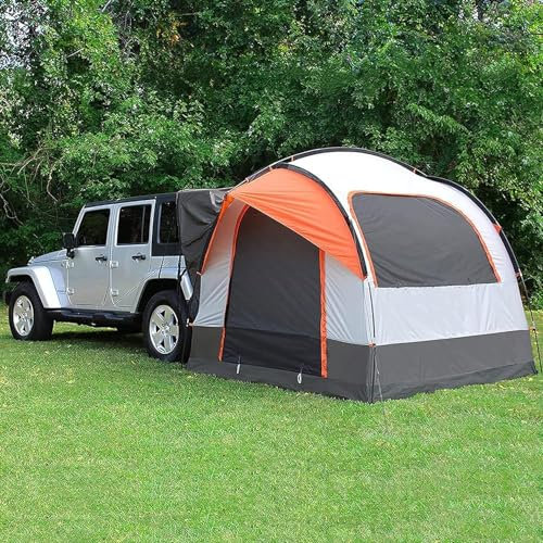 Generic Car Tailgate Tent - 4-6 Person, Sun Waterproof Awning Tent for Car Camping, Road Trip Essentials, SUV, Van