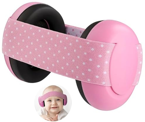 YingErTool Baby öronskydd – 25 dB, spädbarn hörlurar brusreducering i 0–36 månader, säkert och lugnande hörselskydd, perfekt för resor