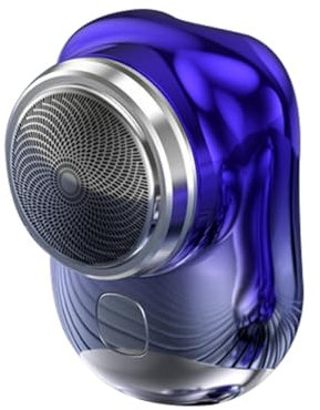 Pawlickio Tragbarer USB-Elektrorasierer für Männer, Mini-Rasur-Elektrorasierer, Bartschneider, Digitalanzeige, Reiserasierer, A