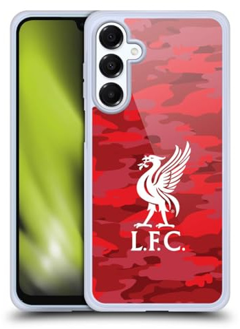 Head Case Designs Offizielle Liverpool Football Club Home Liver Bird Farben Camou Gelhülle [Militärischer Schutzgrad] Kompatibel Mit Samsung Galaxy A16 5G Und Kompatibel Mit MagSafe