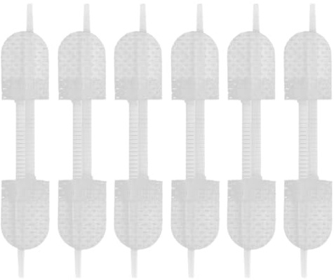 Healeved 6st Andningsbara Zip Stängning Bandage Strips Flexibla Och Bekväma Första Hjälpen Plåster För Utomhusbruk Hög Elasticitet Lämpliga För Alla Åldrar