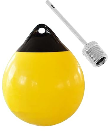 Uozonit Bouée de bateau ronde | Balle de protection gonflable d'ancrage de bateau – Produits d'ancrage gonflables pour yachts, voiliers, bateaux à moteur, bateaux à ski