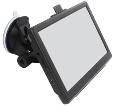 BAZEITFLOW Car GPS Navigation with Touch Screen Truck Mode Support Memory Eu Maps Update Voice Guidance Player View Poi Search for Cars and Trucks