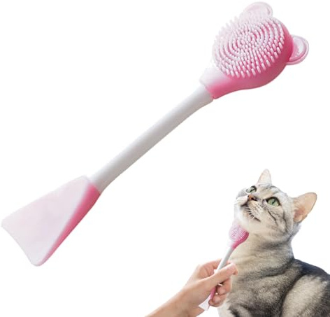 Katzenkinn-Reinigungsbürste Maschinenwaschbar, Leichtes Design | Zur Reinigung Mehrzweck Weiche Reinigungsbürste Für Katzenkinn, Um Die Lippen, Gesicht, Und Zahnfleisch
