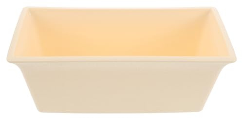 Hemobllo Jardinière Rectangulaire en Plastique Beige Clair Petite Taille 31 X 135 X 125 CM Pot de Fleurs pour Balcon et Rebord de Fenêtre Résistante aux UV Facile à Nettoyer pour