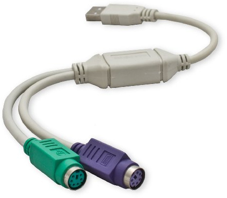 Syba USB to PS/2 Adapter (Cable Version) SY-USB-PS2