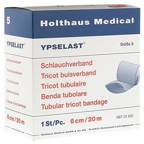 SCHLAUCHVERBAND YPSELAST Gr.5 20 m weiß 1 St
