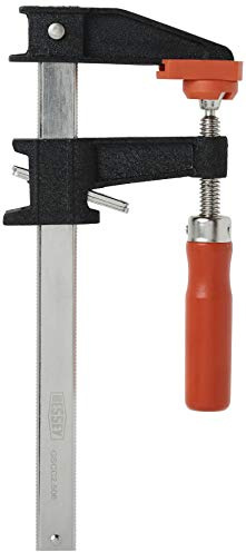 Bessey Tools GSCC2.506 6, estilo de embrague, barra, abrazadera de servicio medio, negro y rojo