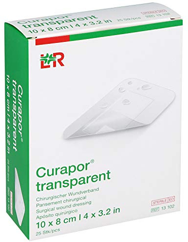 Lohmann&Rauscher Curapor Wundauflagen, steril, 10 x 8 cm, 25 Stück
