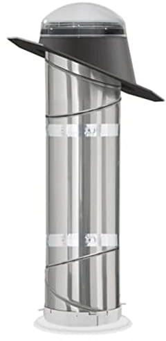 Velux TMR 010 0000 Sun Tunnel, 10 Tubular Skylight w/Rigid Tunnel & Pitched Flashing