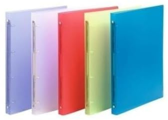 Exacompta 20 flexible Ringbücher PP Chromaline A4 2 Ringe sortiert