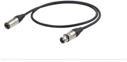 Proel ESO210LU3 esot Eric cavo audio (3 poli XLRM a 3 poli, con connettori Neutrik XLRF, 3 m, nc3fxx hpc210 nc3mxx) nero