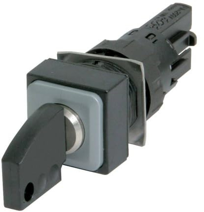 Eaton 072321 Schlüsseltaste, 3 Stellungen, schwarz, rastend