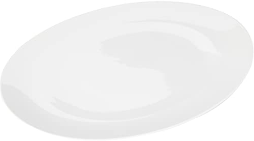 Villeroy & Boch For Me - Fuente ovalada, porcelana premium, color blanco