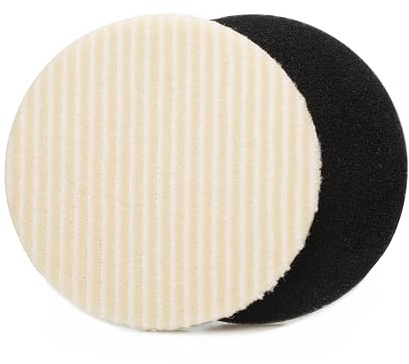 Glass Polish 5 inch (125mm) GP-Ulta Hybrid One-Step Compounding, Polishing and Finishing Pad wirh Hook and Loop Grip - GP11023