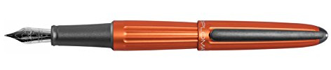 DIPLOMAT - Füllhalter Aero orange - Schick und elegant - Langlebig - 5-Jahre-Garantie - Orange