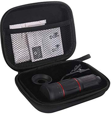 Photo Pack for Samsung Galaxy Note 20 Ultra Smartphone (18x Zoom Lens + Mini Tripod + Remote Control) Universal Pouch (NO